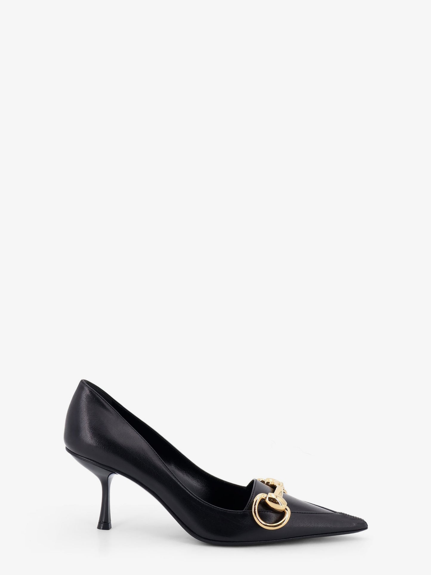 Boulevard leather pumps