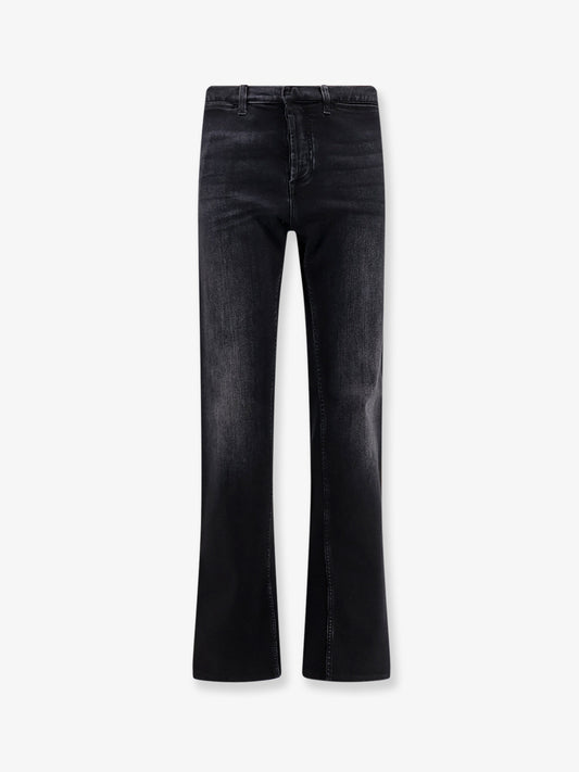 Blue denim jeans with Nastro Web profiles