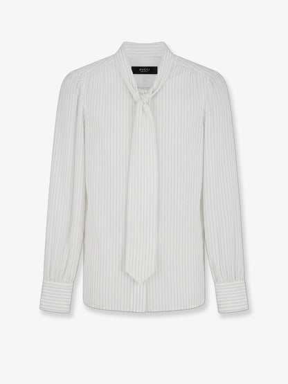 Striped silk shirt thumbnail