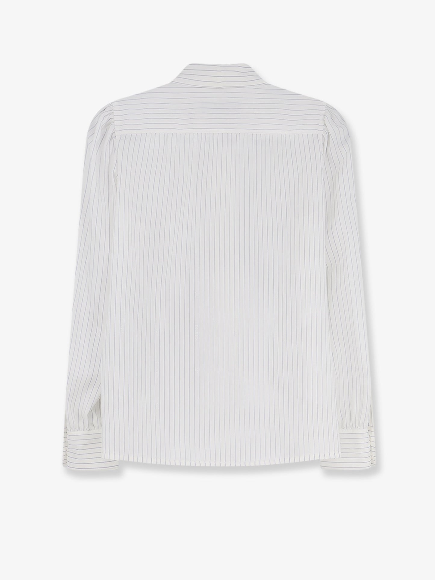 Striped silk shirt