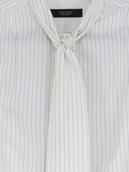 Striped silk shirt thumbnail