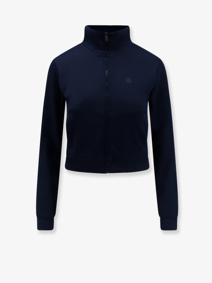 Lightweight ribbed cotton jersey sweatshirt thumbnail