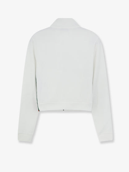 Lightweight ribbed cotton jersey sweatshirt thumbnail