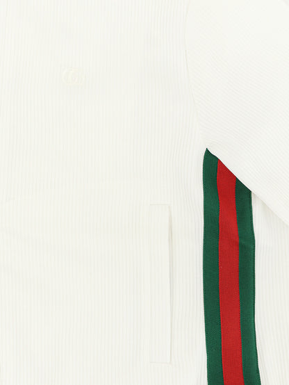 Lightweight ribbed cotton jersey sweatshirt thumbnail