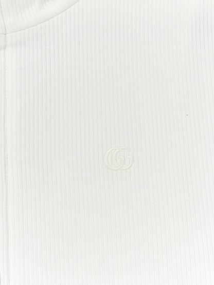 Lightweight ribbed cotton jersey sweatshirt thumbnail