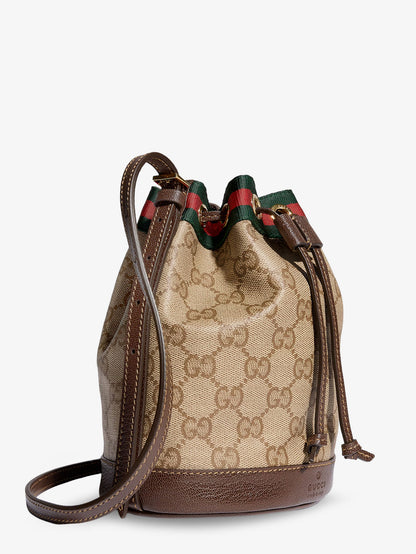 GG Supreme Fabric Mini Bucket Bag thumbnail