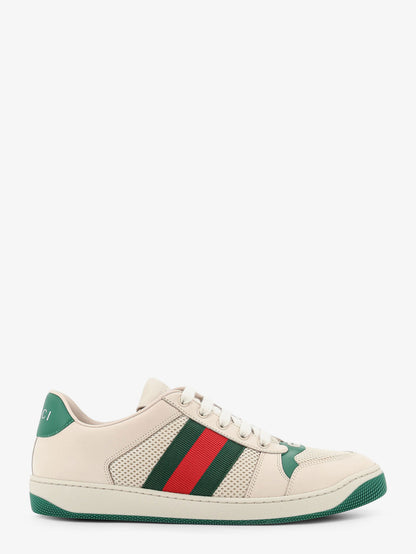 Screener mesh and leather sneakers with Nastro Web on the side thumbnail