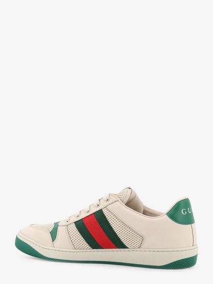 Screener mesh and leather sneakers with Nastro Web on the side thumbnail
