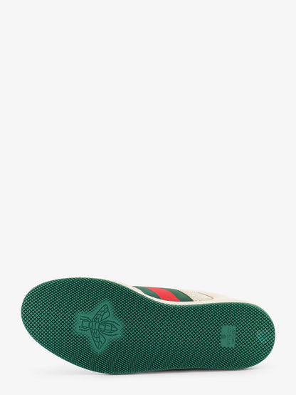 Screener mesh and leather sneakers with Nastro Web on the side thumbnail