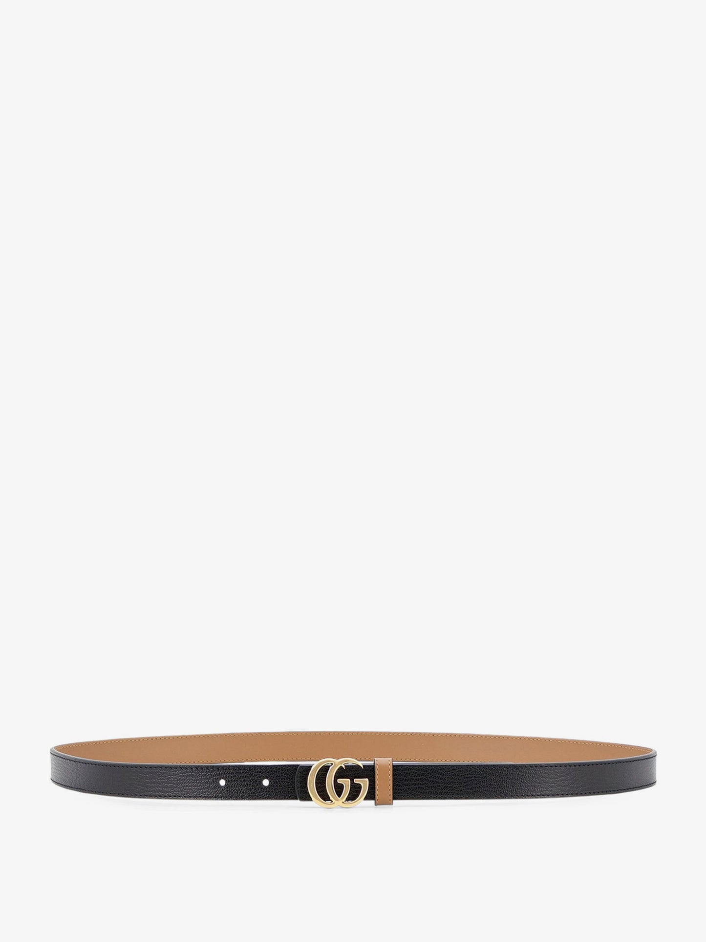 Reversible leather belt