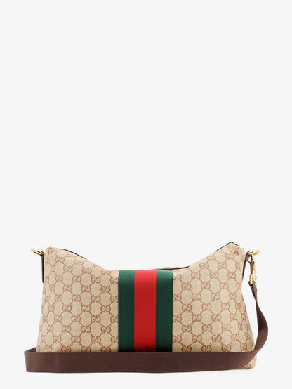 GG canvas crossbody bag with Nastro Web on the front thumbnail