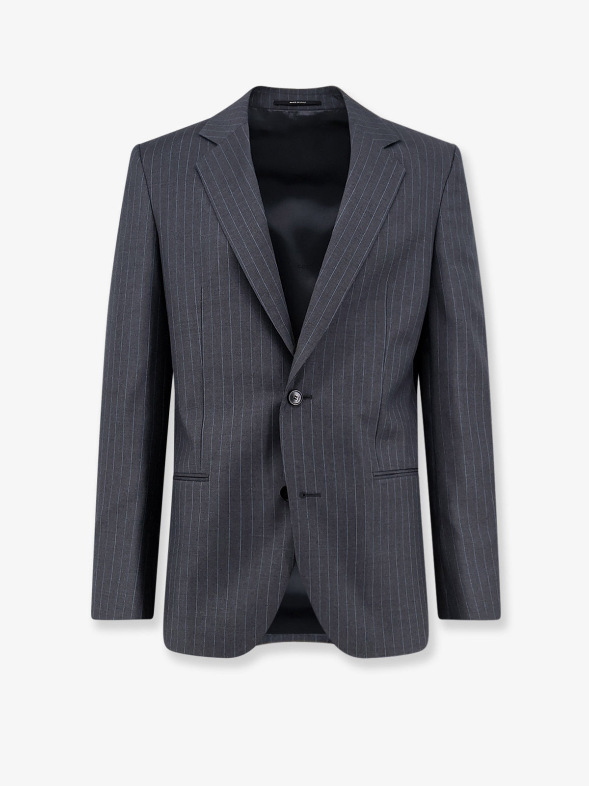 Blazer in lana gessata