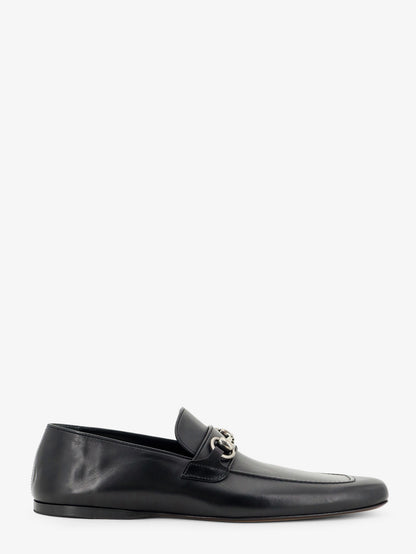 Leather loafers with metal Horsebit thumbnail