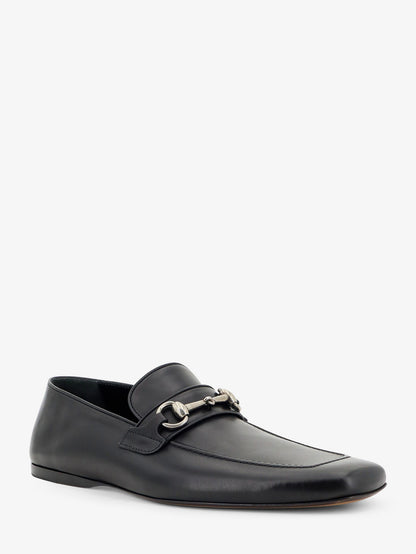 Leather loafers with metal Horsebit thumbnail