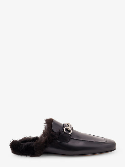 Slipper in pelle con Morsetto thumbnail