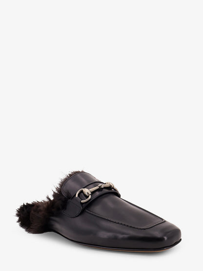 Slipper in pelle con Morsetto thumbnail