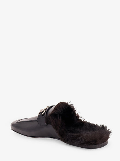 Slipper in pelle con Morsetto thumbnail
