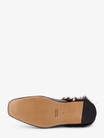 Slipper in pelle con Morsetto thumbnail