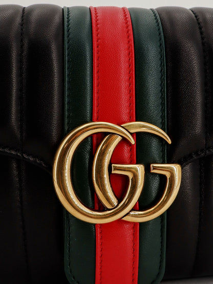 Jetset GG Marmon leather shoulder bag thumbnail