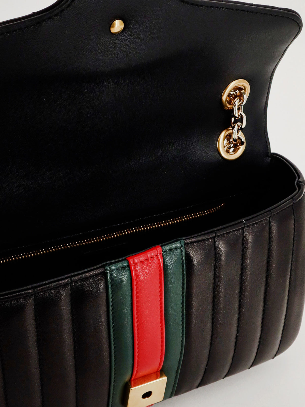 Jetset GG Marmon leather shoulder bag