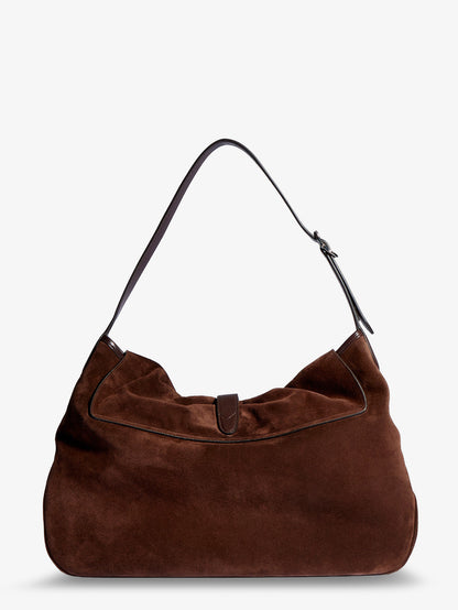 Jackie Flap suede shoulder bag thumbnail