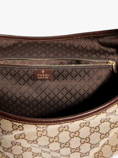 Jackie Flap GG canvas shouder bag thumbnail