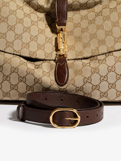 Jackie Flap GG canvas shouder bag thumbnail