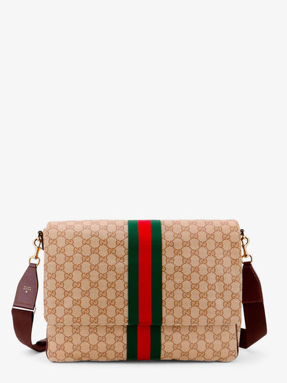 GG canvas crossbody bag with front Web detail thumbnail