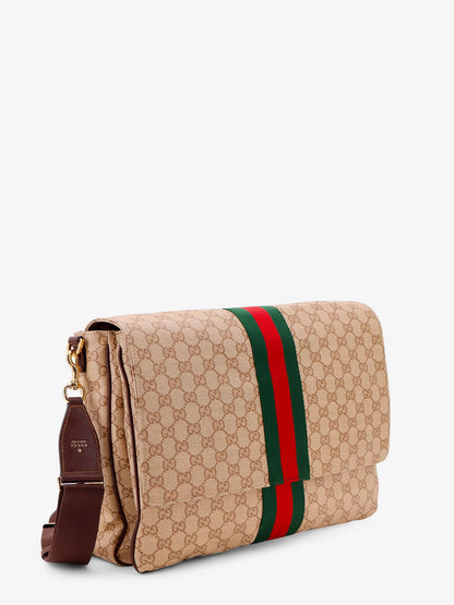 GG canvas crossbody bag with front Web detail thumbnail