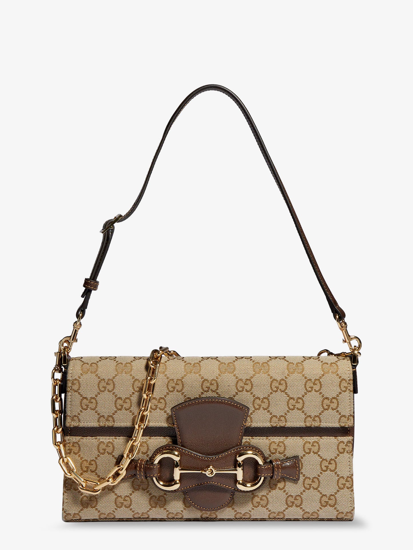 Borsa a spalla Ristretto in tessuto GG