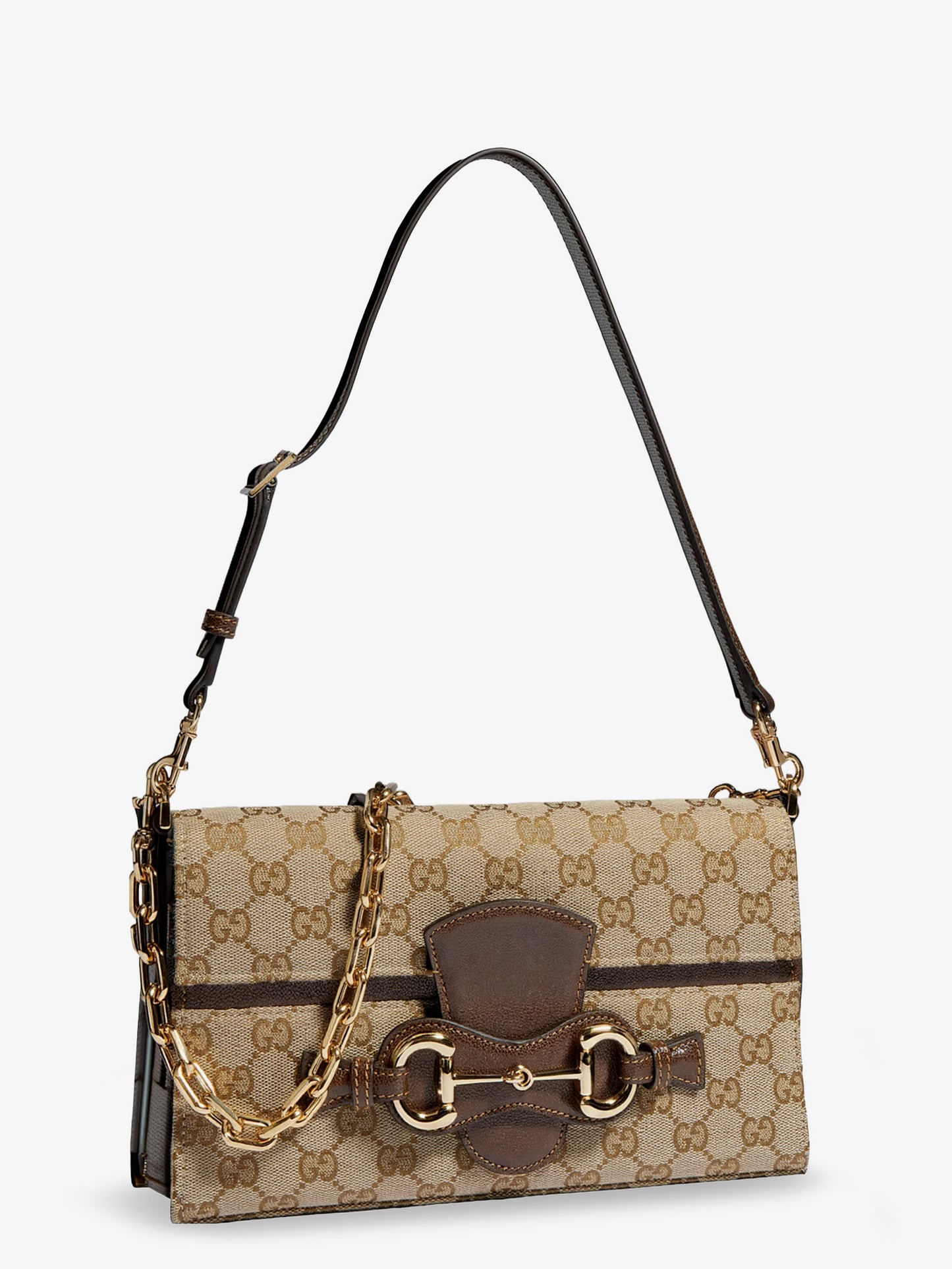 Borsa a spalla Ristretto in tessuto GG