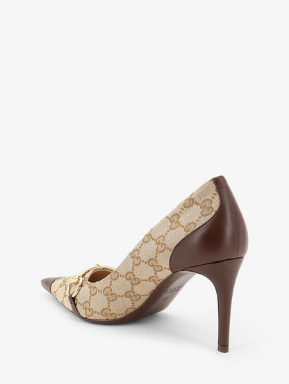 Donna GG fabric pumps thumbnail