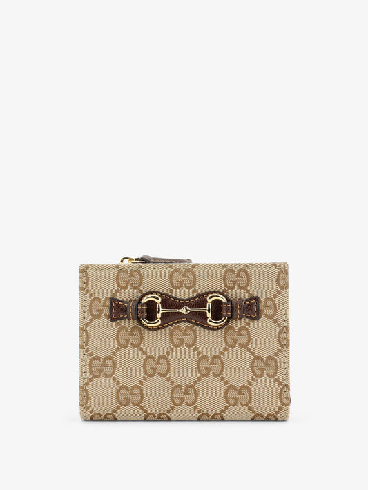 GG fabric wallet
