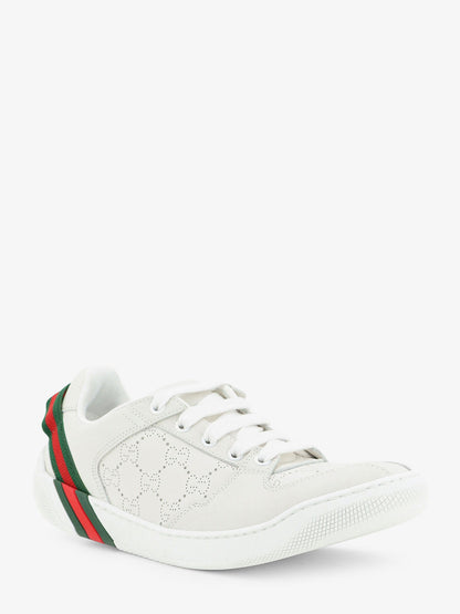 Screener sneaker in perforated GG leather thumbnail