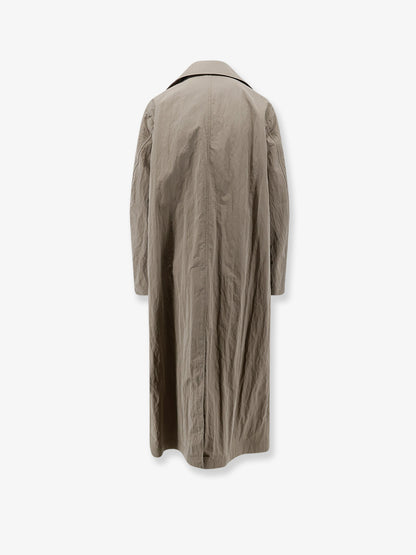Faded nylon trench coat thumbnail