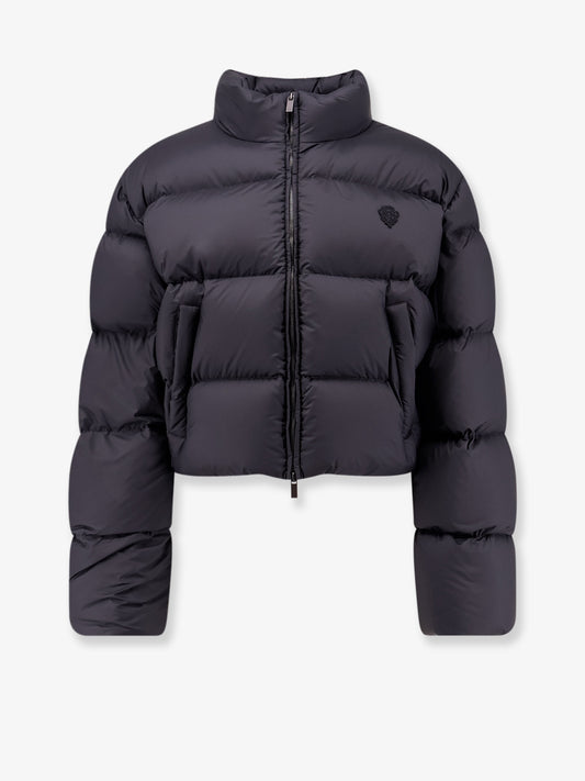 Crop Fit Down Jacket with iconic crest