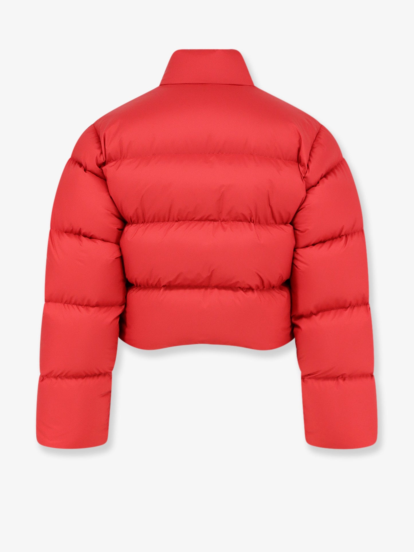 Piumino Crop Fit con stemma iconico