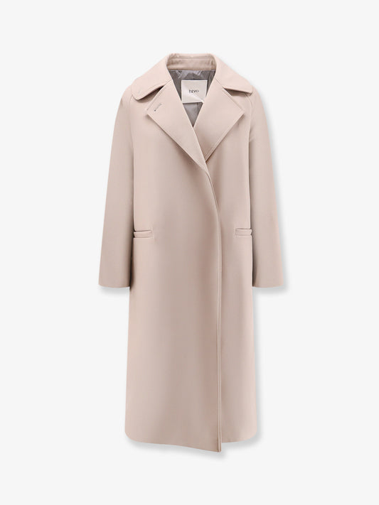 Adelfia double-breasted nylon trench