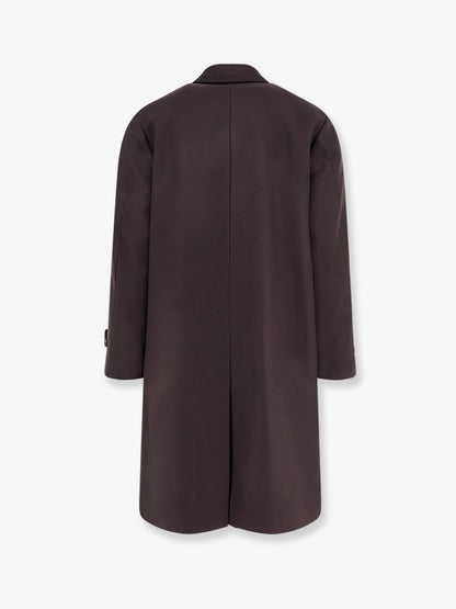 Loconia Single-Breasted wool blend coat thumbnail