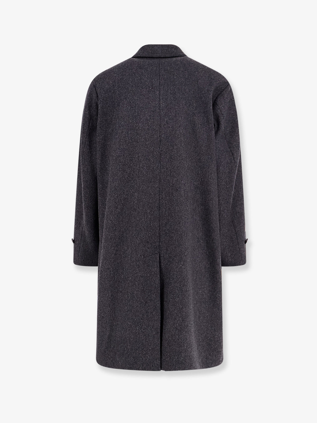 Loconia single-breasted wool blend coat