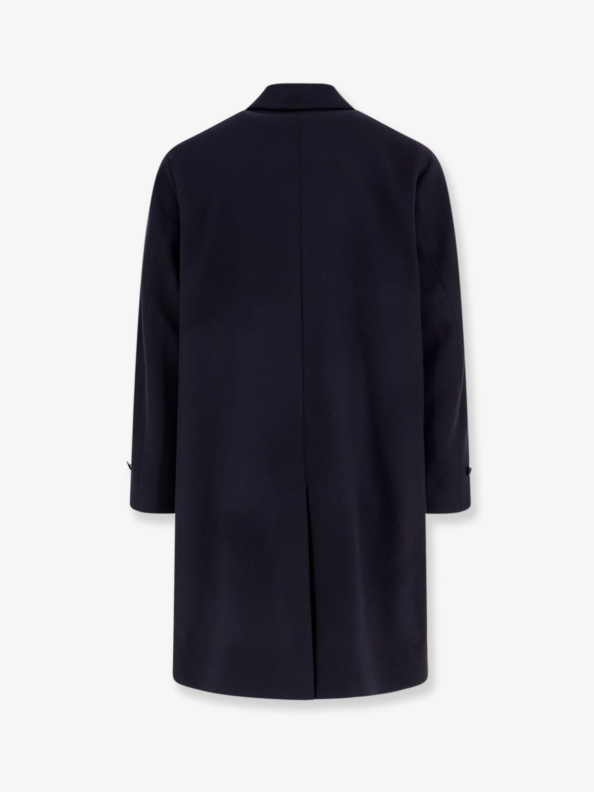 Loconia single-breasted wool blend coat