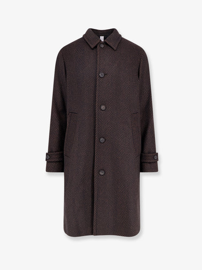 Cappotto Loconia in misto lana con motivo spigato thumbnail