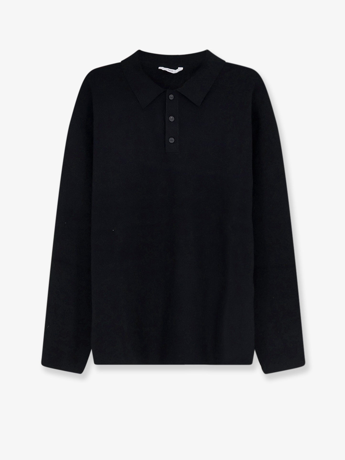 Viscose blend polo shirt