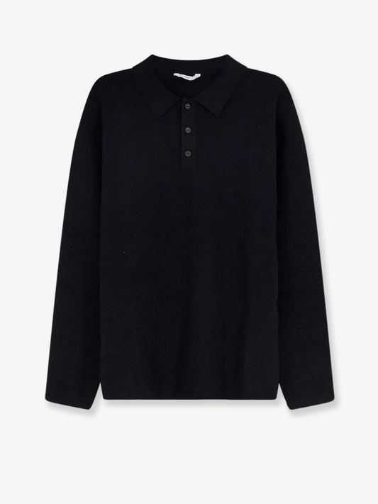 Maglia polo in misto viscosa