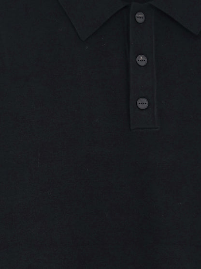 Viscose blend polo shirt thumbnail