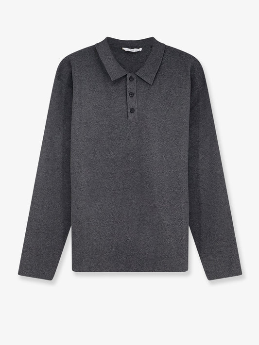 Maglia polo in misto viscosa