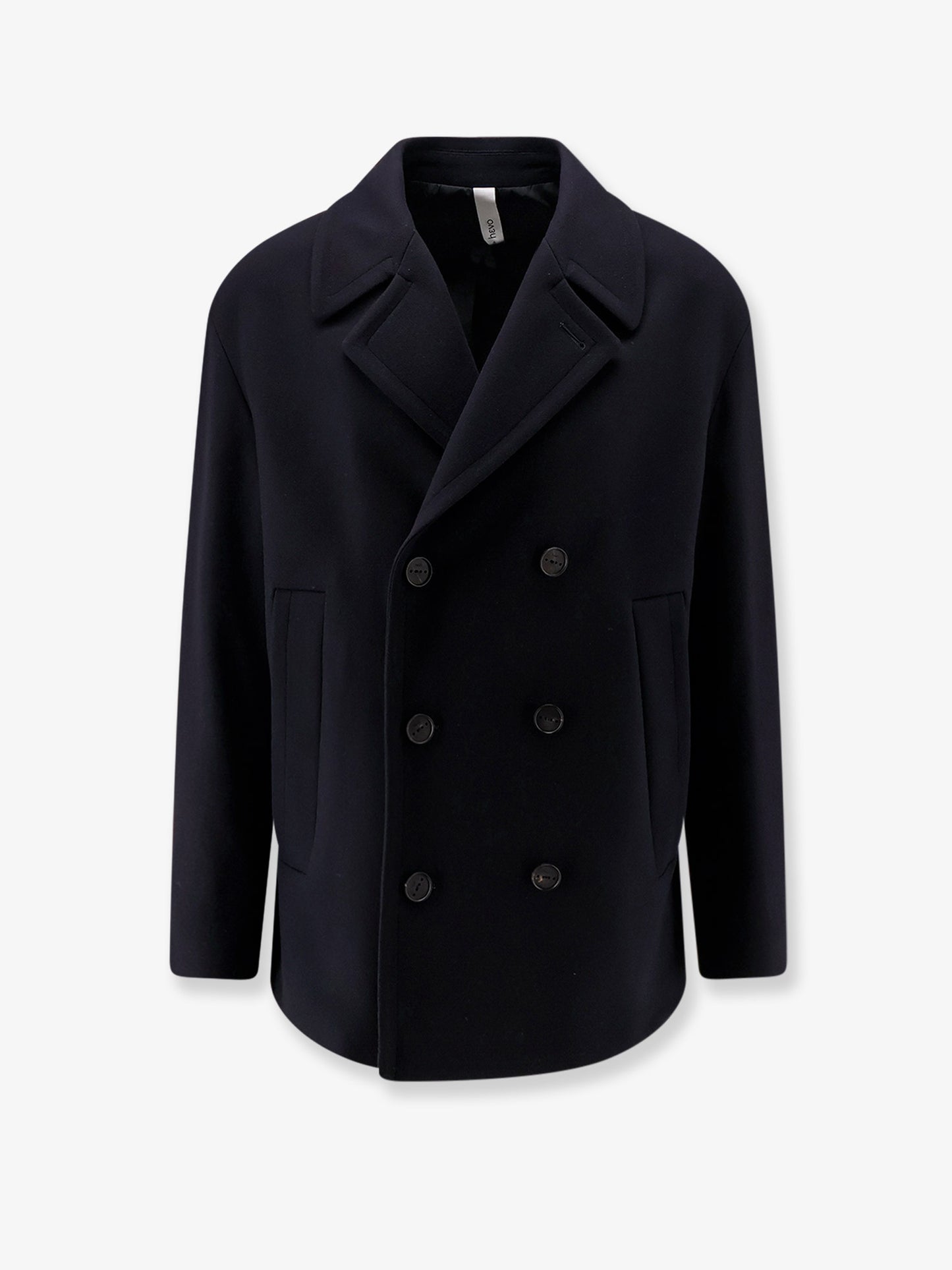 Orno virgin wool blend peacoat