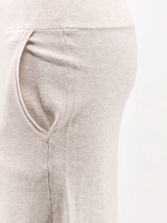 Viscose blend trousers