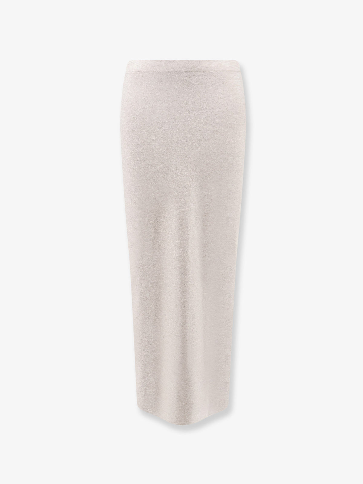 Long viscose blend skirt
