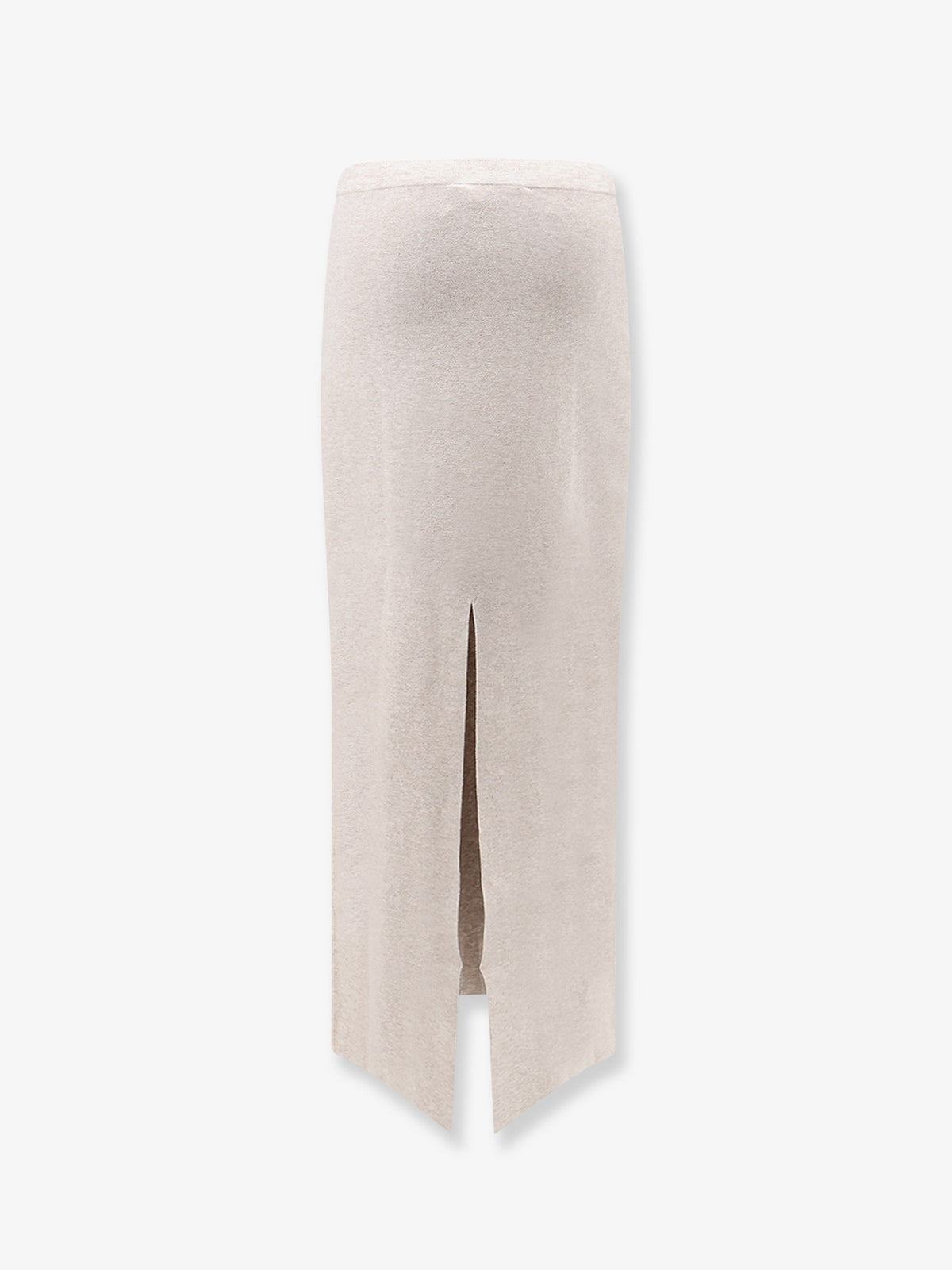 Long viscose blend skirt